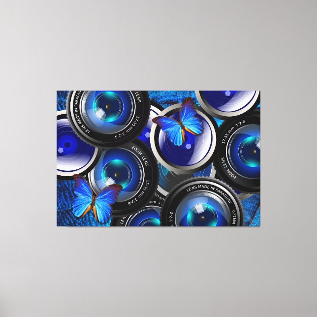 Butterfly Art 44 Canvas Print (Front)