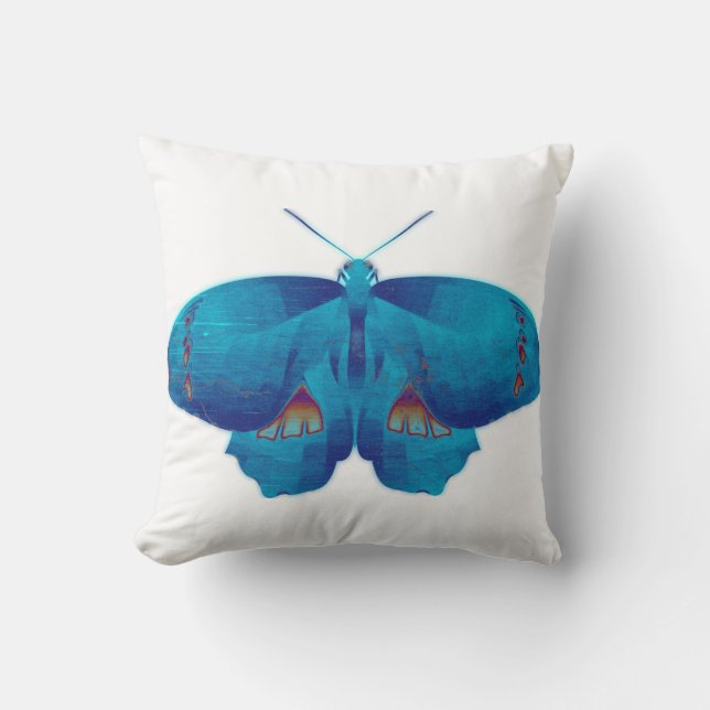 Butterfly Art 4 Throw Pillow (Front)