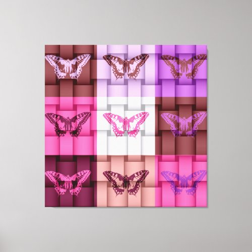 Butterfly Art Canvas Print