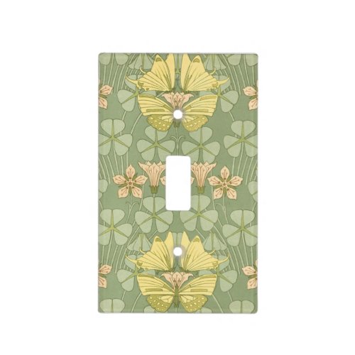 Butterfly Art Deco Light Switch Cover