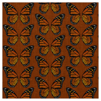 Butterfly Art Fabric Monarch Butterfly Pattern