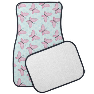 Butterfly Art For Toddlers Car Floor Mat