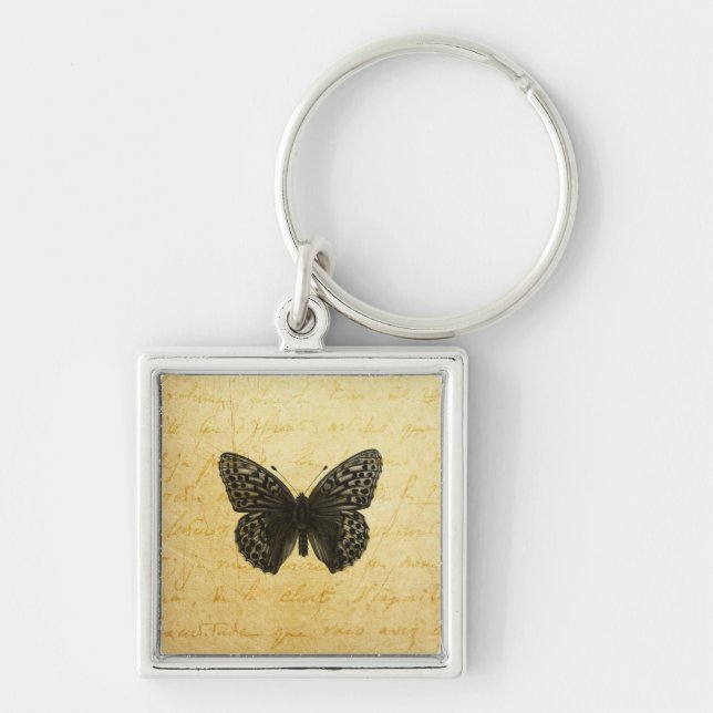 Butterfly Art Keychain (Front)