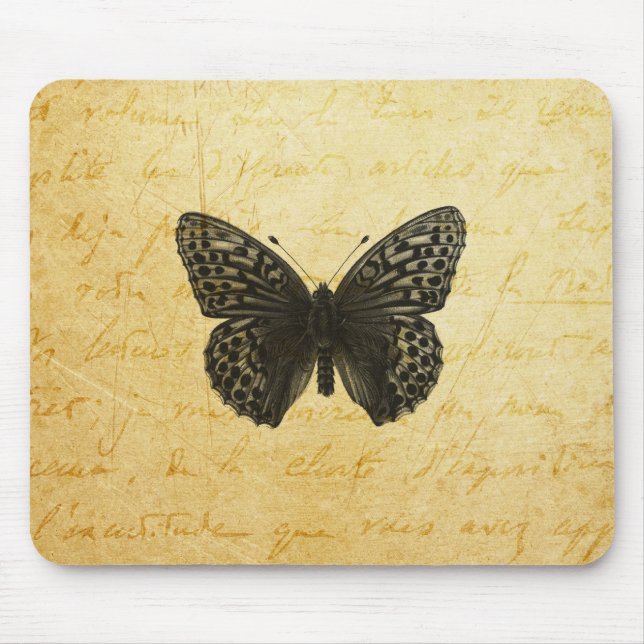 Butterfly Art Mouse Pad (Front)