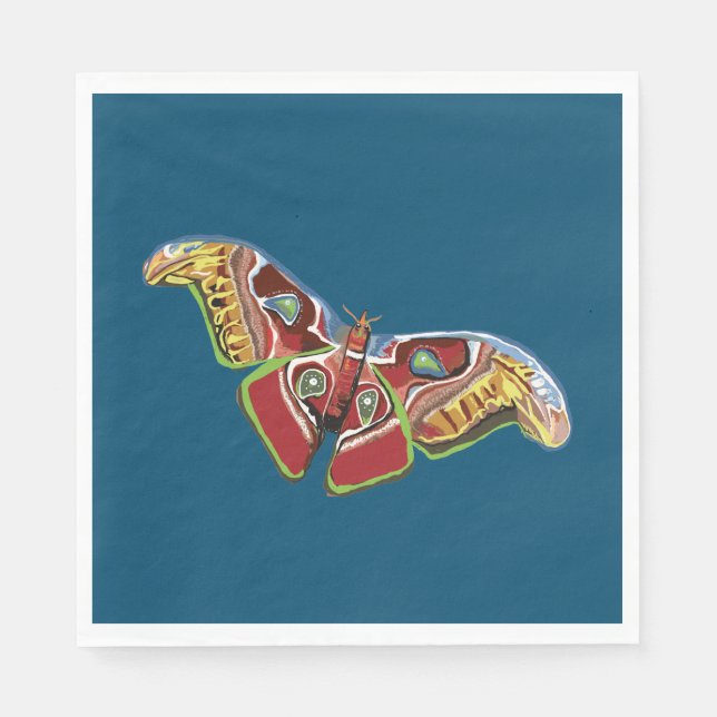 Butterfly Art Napkins (Front)