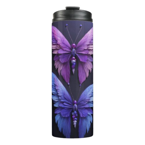 Butterfly Art Thermal Tumbler