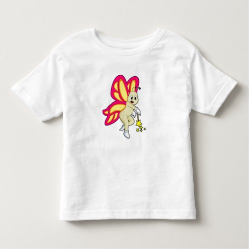 Butterfly as Wizard with Magic wand Toddler T_shirt