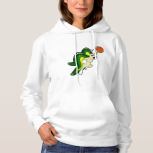 Butterfly at Basketball Sports Hoodie