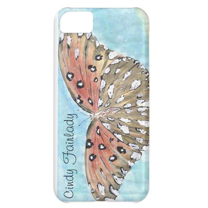 Butterfly at the beach iphone case iPhone 5C case