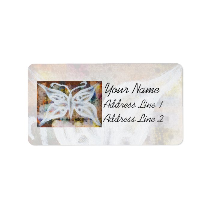 Butterfly Avery Address Label