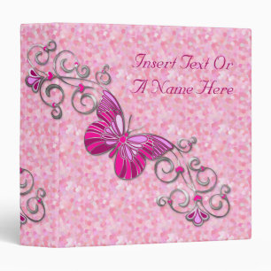 Butterfly Avery Binder