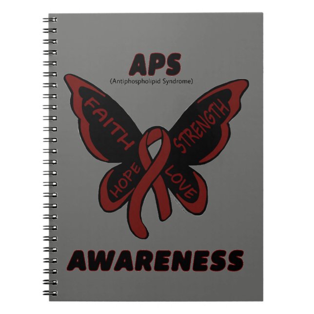 Butterfly/Awareness...APS Notebook (Front)