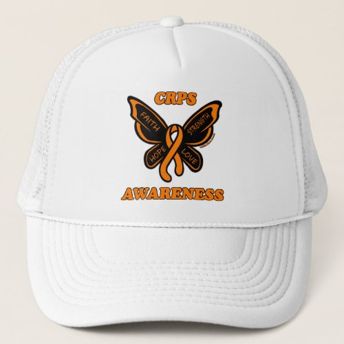 ButterflyAwarenessCRPS Trucker Hat