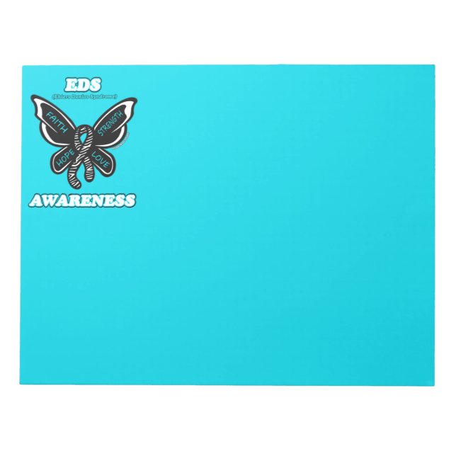Butterfly/Awareness...EDS Notepad (Front)