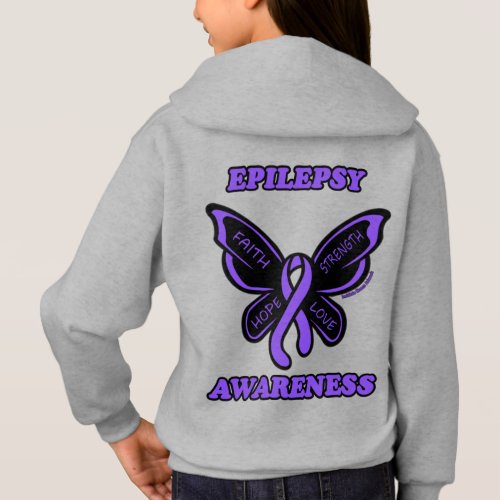 ButterflyAwarenessEpilepsy Hoodie