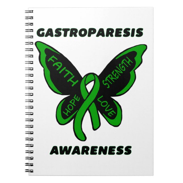 Butterfly/Awareness...Gastroparesis Notebook (Front)