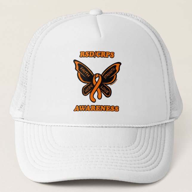 Butterfly/Awareness...RSD/CRPS Trucker Hat (Front)