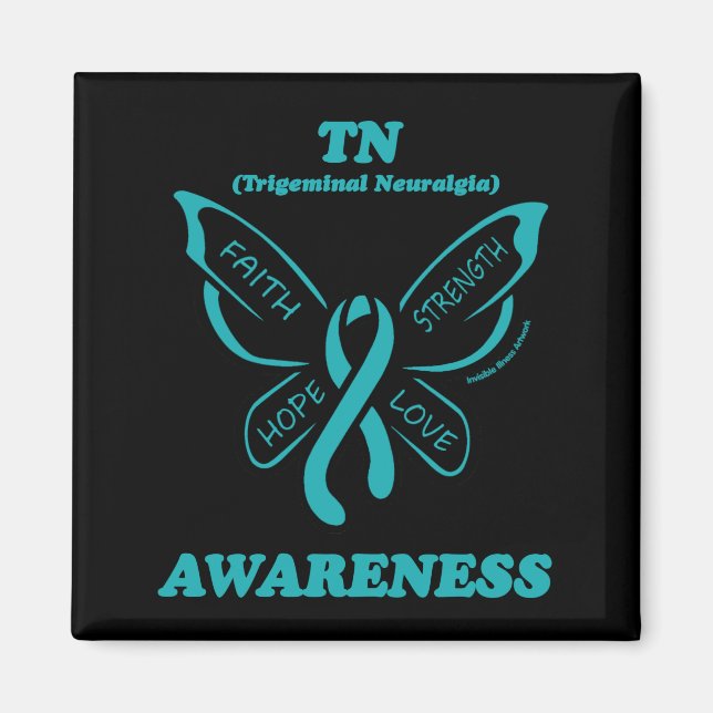 Butterfly/Awareness...TN Magnet (Front)