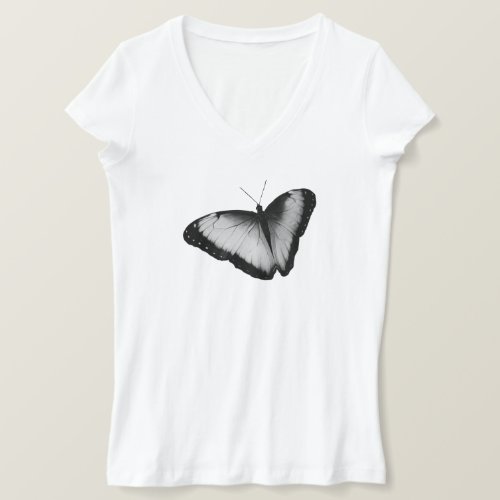Butterfly _ BW T_Shirt