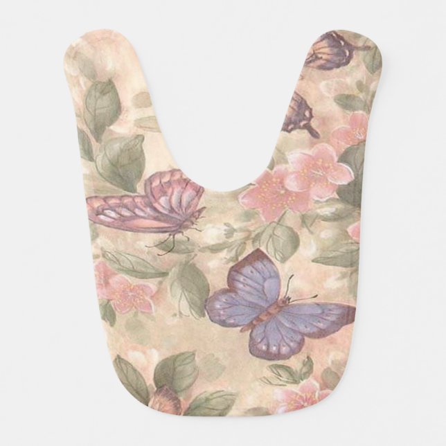 Butterfly Baby Bib (Front)