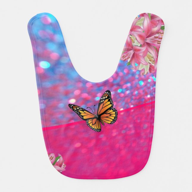 Butterfly Baby Bib (Front)