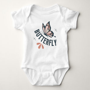 Butterfly  baby bodysuit