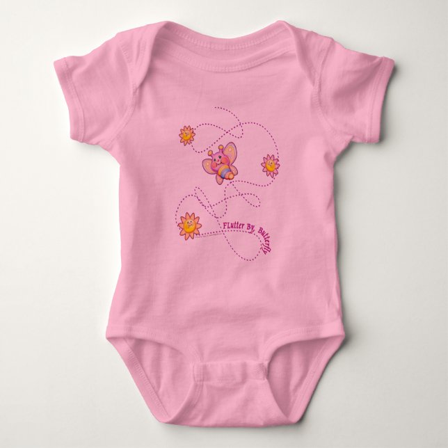 Butterfly Baby Bodysuit (Front)
