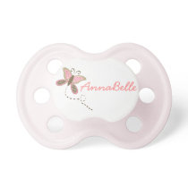 Butterfly Baby Girl Pacifier Butterfly Baby Girl Pacifier