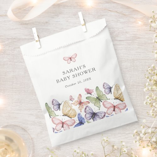 Butterfly Baby Shower Favor Bags
