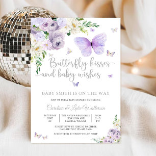 Butterfly Baby Shower Invitation
