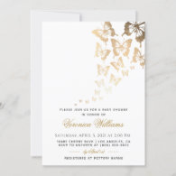 Butterfly Baby Shower Invitation