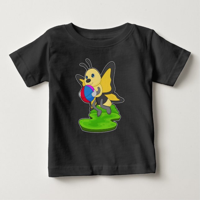 Butterfly Ball Baby T-Shirt (Front)