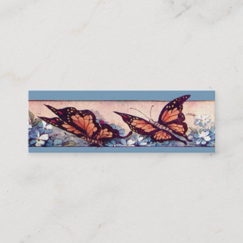 Butterfly Bar Bookmark Mini Business Card