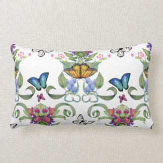 Butterfly Baroque Lumbar Pillow