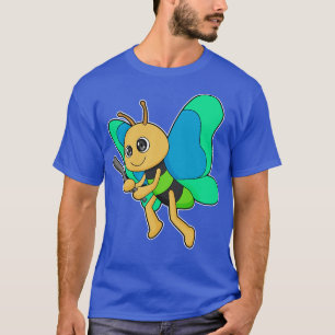Butterfly Baseball Baseball bat T-Shirt