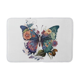Butterfly Bath Mat