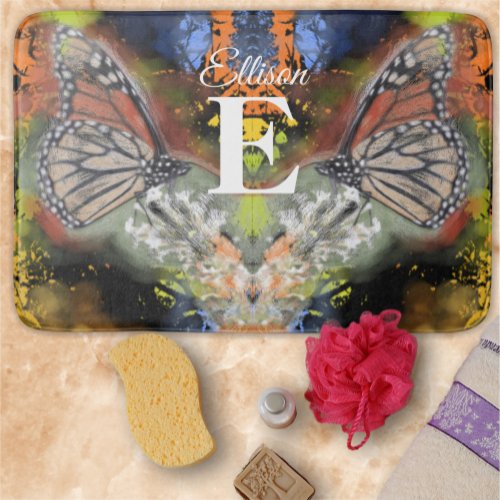 Butterfly Bath Mat