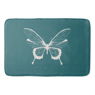 Butterfly Bath Mat