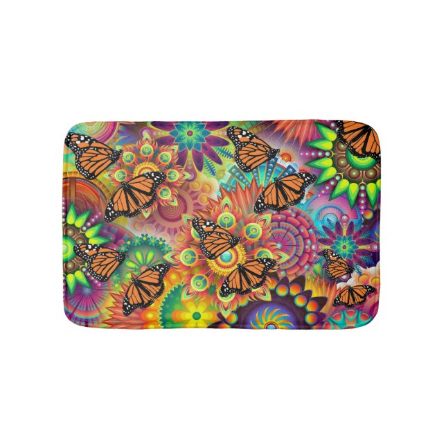 Butterfly Bath Mat (Front)