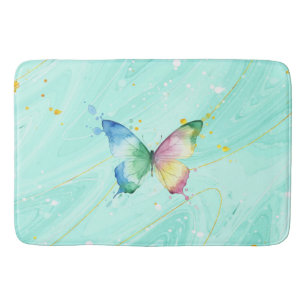 Butterfly Bath Mat
