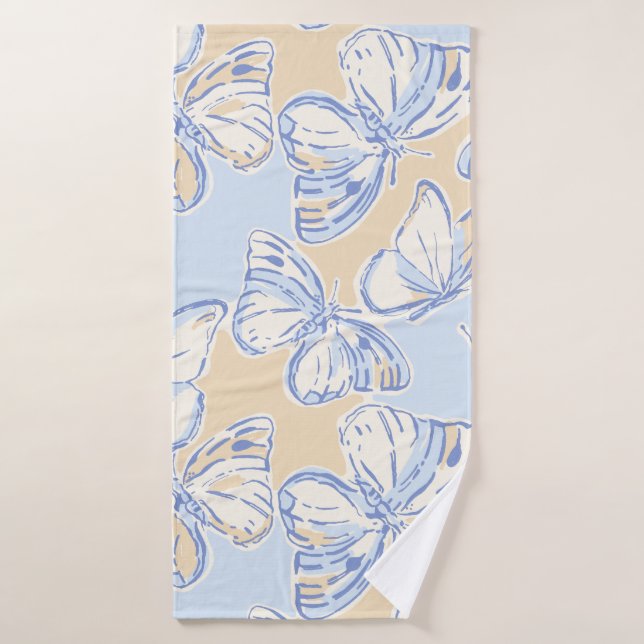Butterfly Bath Towel (Bath Towel)