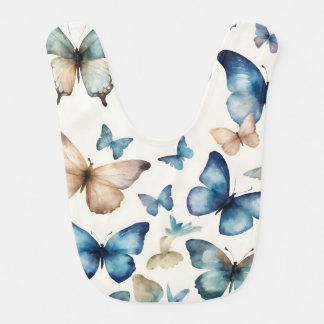 Butterfly Beauties Baby Bib