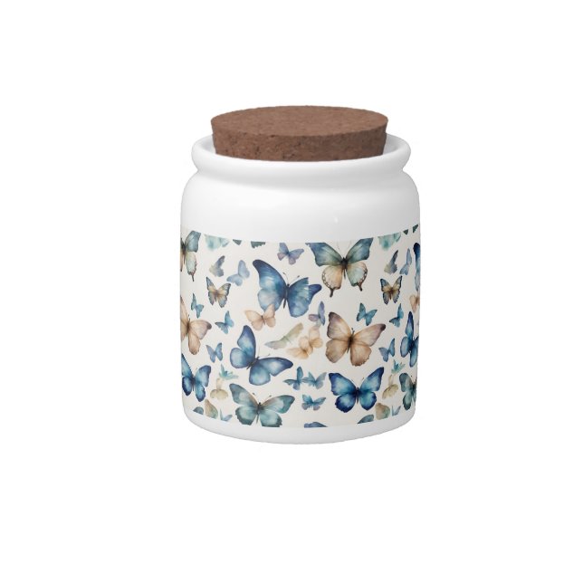 Butterfly Beauties  Candy Jar (Front)