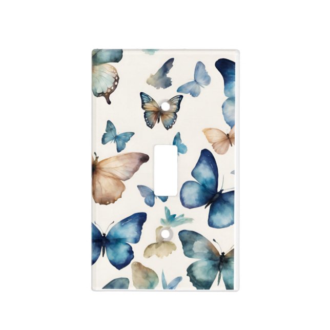 Butterfly Beauties Light Switch Cover (Front)