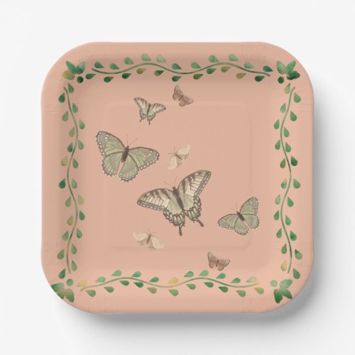 Butterfly Beauties Paper Plates