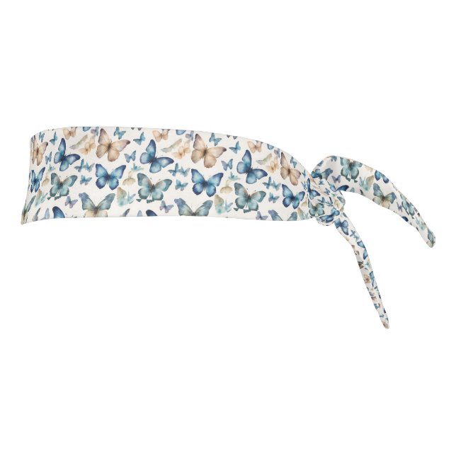 Butterfly Beauties Tie Headband (Rotate 90)
