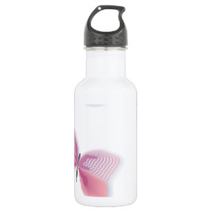 Butterfly Beautiful Aloha Hawaiian Blossom Wedding Water Bottle