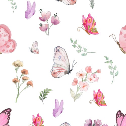 Butterfly Beautiful Classy Watercolor Wrapping Paper