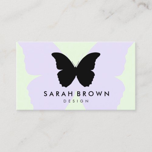 Butterfly Beauty Salon Business Card