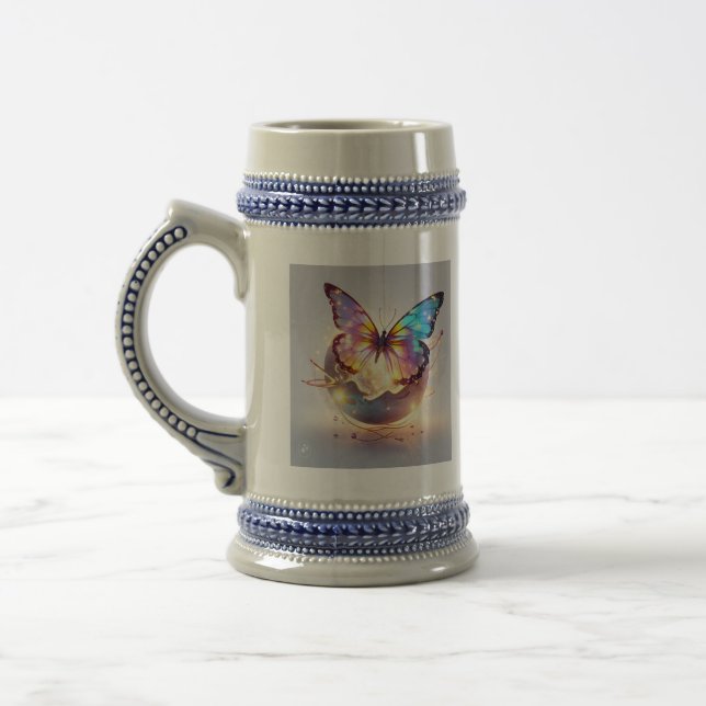 Butterfly  beer stein (Left)